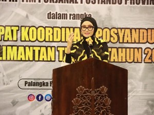 Ketua TP PKK Kalteng Minta Posyandu Tak Hanya Melayani Bidang Kesehatan