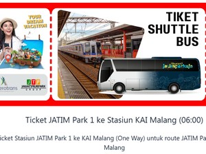 Ini Cara Pesan Tiket Shuttle Bus ke Wisata Kota Batu, Cek Harga dan Rute!