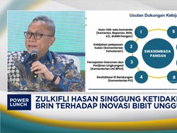 Video: Menko Zulhas Singgung Ketidakberpihakan BRIN Soal Inovasi Bibit
