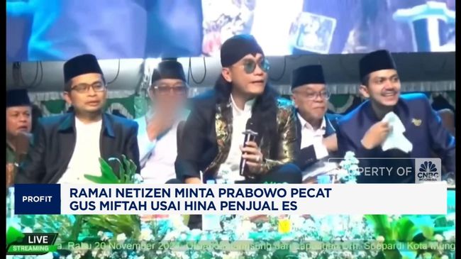 Video: Hina Penjual Es, Netizen Minta Prabowo Pecat Gus Miftah