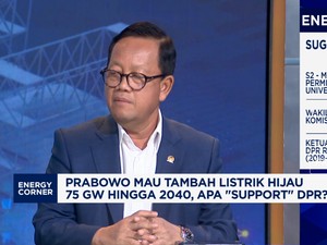 Video: Dukungan DPR ke Prabowo Untuk Tambah Listrik Hijau 75 GW