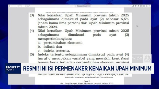 Video: Isi Permenaker Kenaikan Upah Minimum