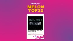 Lagu Natal V BTS Debut di Chart Melon Top 100