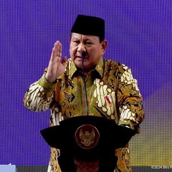 Prabowo Hadiri Sidang Tanwir Muhammadiyah, Puji Keberhasilan Kader