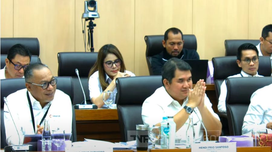 Raker Direksi MIND ID dengan Komisi XII DPR, Rabu (04/12/2024). (YouTube/TVR Parlemen)