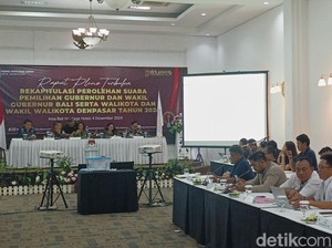 Rekapitulasi Suara Pilwalkot Denpasar: Jaya-Wibawa Ungguli Ambara-Adi