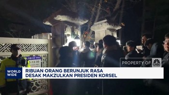 Video: Ribuan Orang Berunjuk Rasa Desak Makzulkan Presiden Korsel