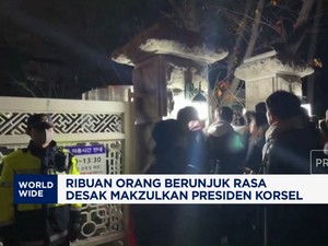  Ribuan Orang Berunjuk Rasa Desak Makzulkan Presiden Korsel