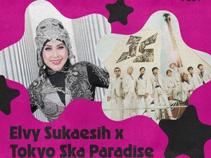 Elvy Sukaesih Bakal Kolaborasi Bareng Tokyo Ska Paradise di Synchronize Fest 2025