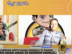 Bangganya Aiptu Imam saat Santri Didikannya di Keerom Jadi Guru