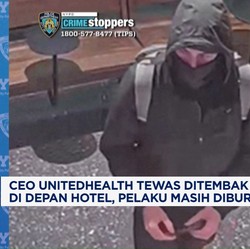 Video: CEO UnitedHealth Tewas Ditembak di Depan Hotel, Pelaku Diburu