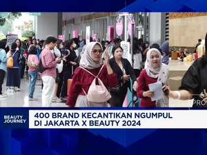 Video: 400 Brand Kecantikan Kumpul di Jakarta X Beauty 2024