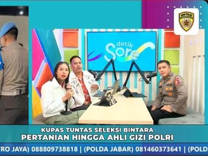 Pendaftar Seleksi Bakomsus Pangan-Ahli Gizi Polri Terbanyak dari Sarjana