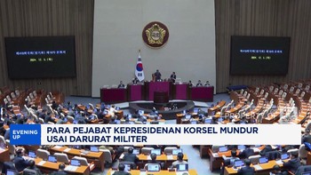 Video: Pejabat Kepresidenan Korsel Mundur Usai Darurat Militer