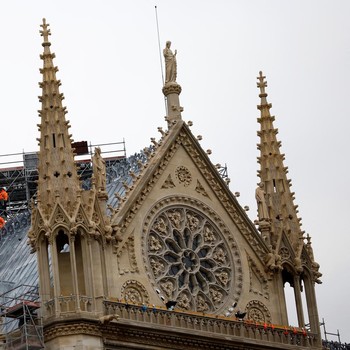 Penampakan Terbaru Gereja Katedral Notre Dame Usai Dilalap Api Besar