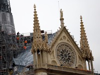 Penampakan Terbaru Gereja Katedral Notre Dame Usai Dilalap Api Besar