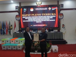 Hasil Pilkada 2024 di Mojokerto, Khofifah dan Gus Barra Unggul