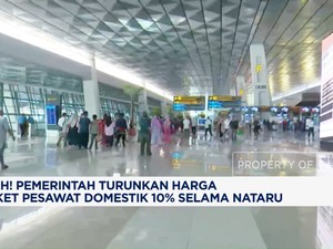 Video: Pemerintah Turunkan Harga Tiket Pesawat Domestik 10% di Nataru