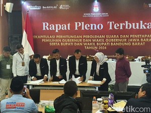 Hasil Rekap KPU: Jeje Govinda Tumbangkan Hengky Kurniawan hingga Gilang Dirga
