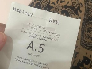 Viral Warga Dapat Nomor Antrean Ndasmu Gedi di Puskesmas Kota Pekalongan
