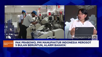 Video: Alarm Bahaya! PMI Manufaktur RI Merosot 5 Bulan Beruntut