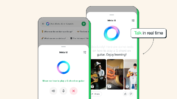 Fitur terbaru dari Whatsapp menghadirkan Chat Meta AI. (Dok. Whatsapp)