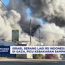 Video: Israel Serang RS Indonesia di Gaza, Picu Kebakaran Sampai Atap