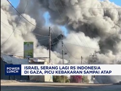 Video: Israel Serang RS Indonesia di Gaza, Picu Kebakaran Sampai Atap