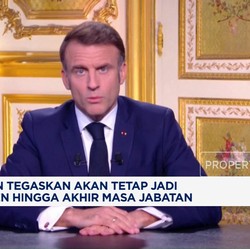 Video: Macron Tegaskan Tetap Jadi Presiden Hingga Akhir Masa Jabatan