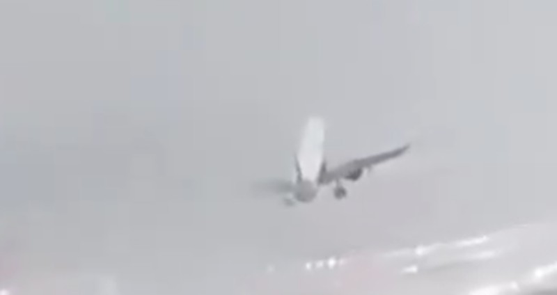 Maskapai IndiGo Airlines gagal mendarat. (Dok. Media Sosial) Maskapai IndiGo Airlines gagal mendarat. (Dok. Media Sosial)