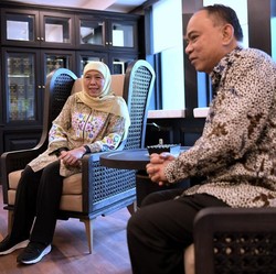 Bertemu Menkop, Khofifah: NU Siap Dukung Program Makan Bergizi Gratis