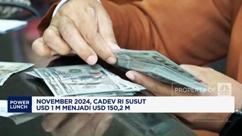 Video: November 2024, Cadev RI Susut USD 1 M Menjadi USD 150,2 M