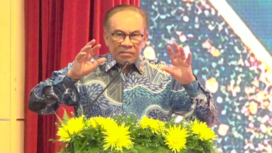 Perdana Menteri (PM) Malayasia, Anwar Ibrahim. (Facebook/Kemeterian Kewangan)