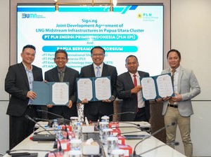 Sinergi PLN EPI & PIS Sepakat Kembangkan Infrastruktur LNG di Papua Utara
