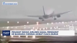 Video: Pesawat Indigo Airlines Gagal Mendarat di Bandara Chennai India
