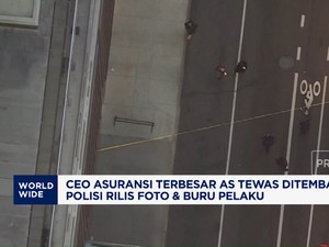Video: Polisi Buru Pelaku Penembak CEO Asuransi Terbesar di AS