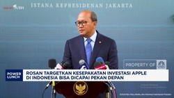 Video: Rosan Targetkan Kesepakatan Investasi Apple Selesai Pekan Depan