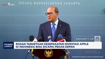 Video: Rosan Targetkan Kesepakatan Investasi Apple Selesai Pekan Depan