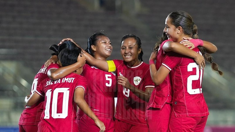 Timna Indonesia juara piala AFF Wanita. (Dok. PSSI)