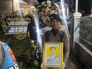 Anggota Polri Gugur Saat Bertugas Bantu Evakuasi Korban Bencana Sukabumi