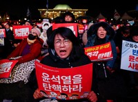 Krisis Politik, Ribuan Warga Demo Tuntut Presiden Yoon Suk Yeol Mundur