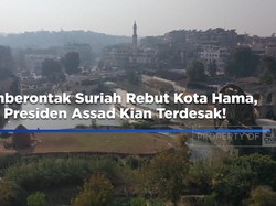 Video:Pemberontak Suriah Rebut Kota Hama, Presiden Assad Kian Terdesak