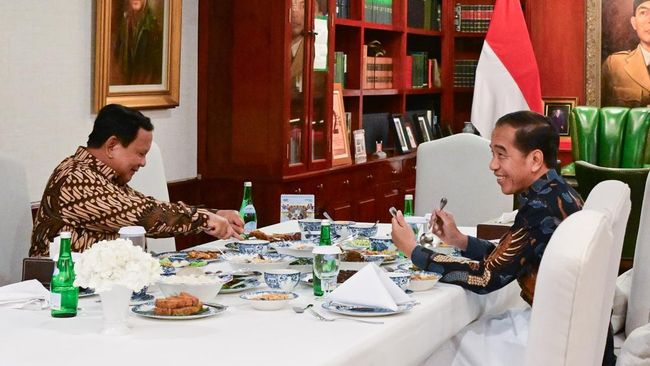 Istana Buka-bukaan soal Pertemuan Prabowo dan Jokowi di Kertanegara
