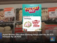 Tebus Murah! Ayam Broiler di Transmart Banting Harga