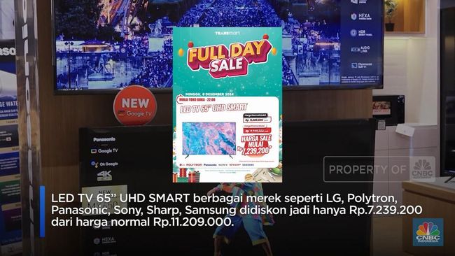 Yuk Ke Transmart! TV LED Diskon Sampai 3 Jutaan