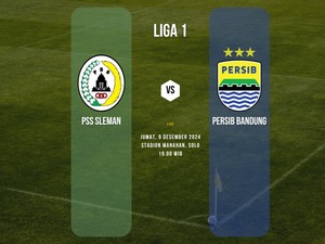 Head to Head Persib Vs PSS Sleman: Maung Dominasi Super Elja