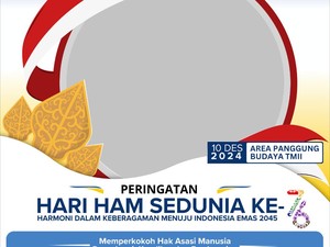 25+ Twibbon dan Ucapan Hari HAM Sedunia 10 Desember 2024