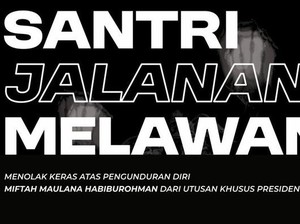 Santri Jalanan Melawan Tolak Gus Miftah Mundur dari Utusan Presiden