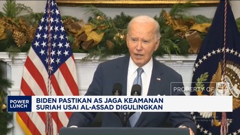 Video: Biden Pastikan AS Jaga Keamanan Suriah Usai Al-Assad Lengser