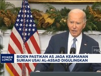 Video: Biden Pastikan AS Jaga Keamanan Suriah Usai Al-Assad Lengser